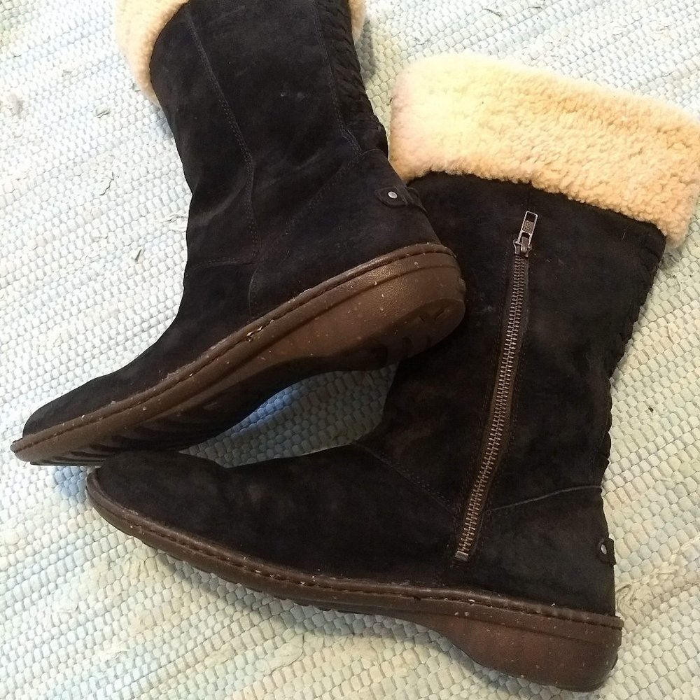 Boots Black Suede Ugg